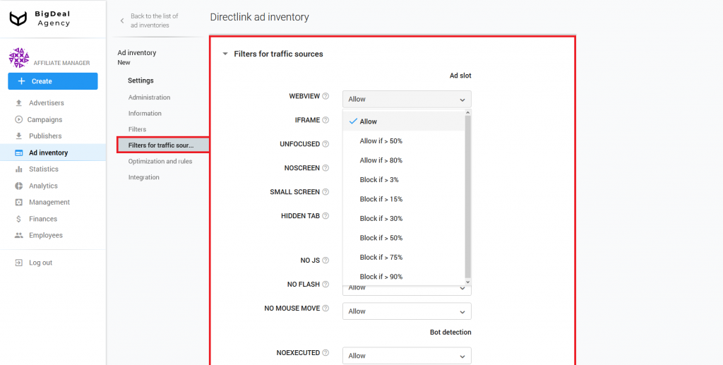 Directlink creation and Integration Guide for Publishers