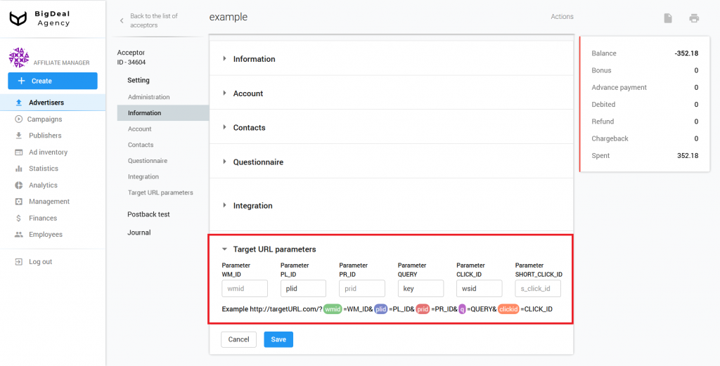 How to set up Directlink Promo Material