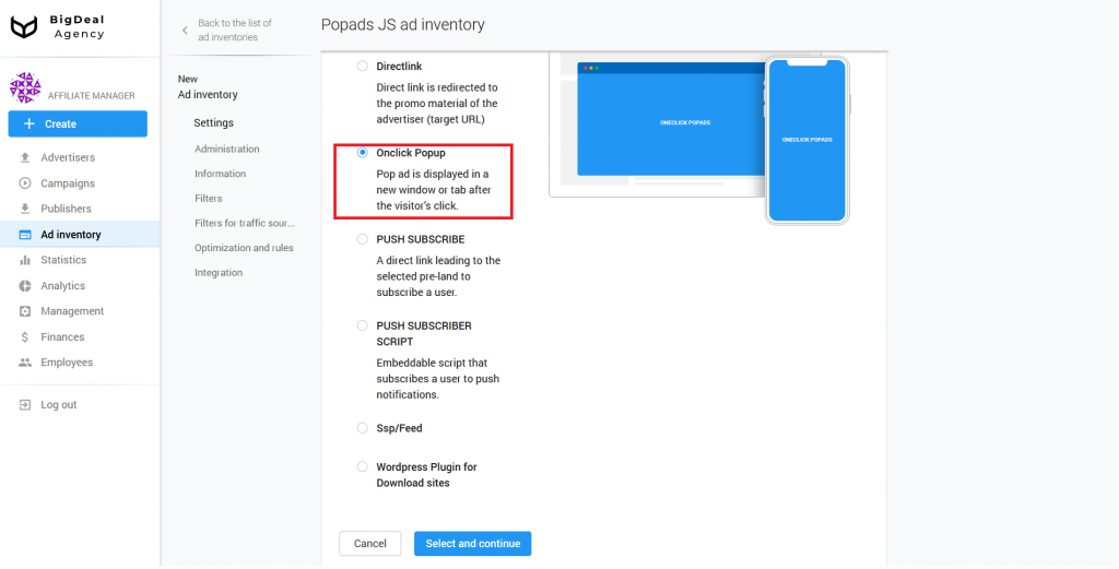 Popads JS Creation and Integration Guide for Publishers