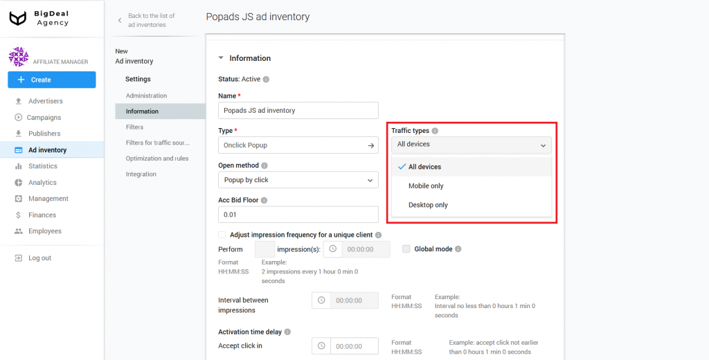 Popads JS Creation and Integration Guide for Publishers