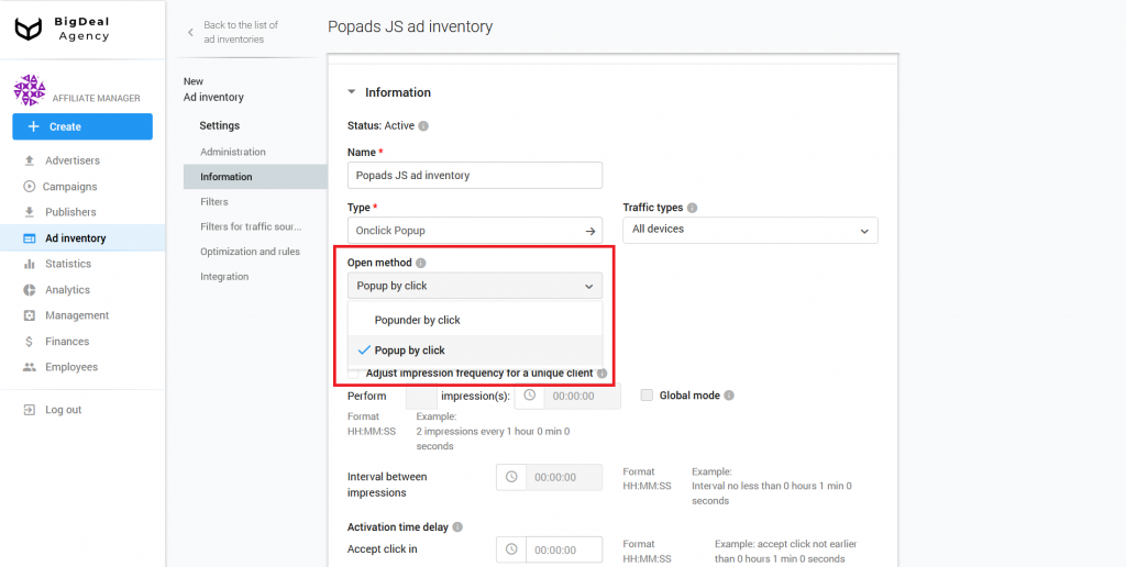 Popads JS Creation and Integration Guide for Publishers