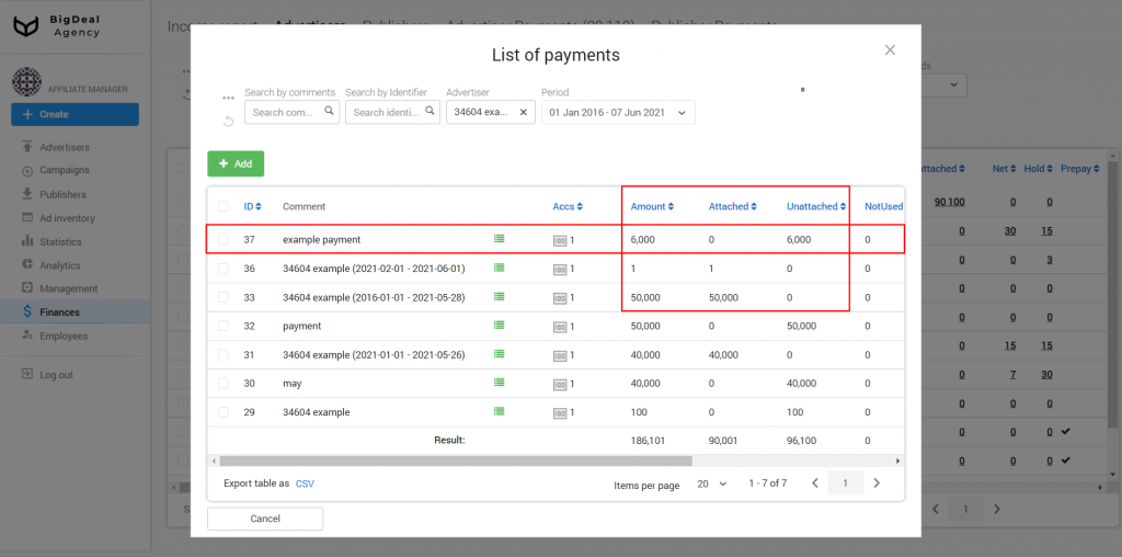 Confirmation of Payments by Advertisers and Publishers